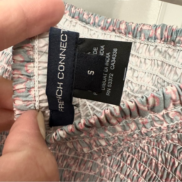 French connection organic cotton poplin mini skirt - Picture 6 of 6